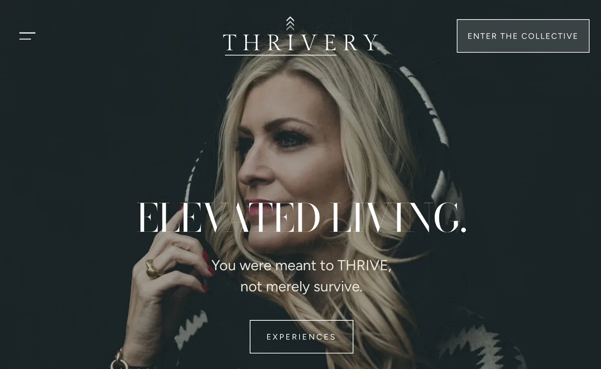 THRIVERY® website homepage